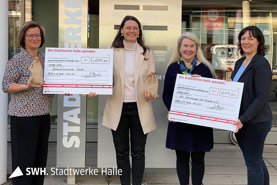 Stadtwerke übergeben rund 1300 Euro 